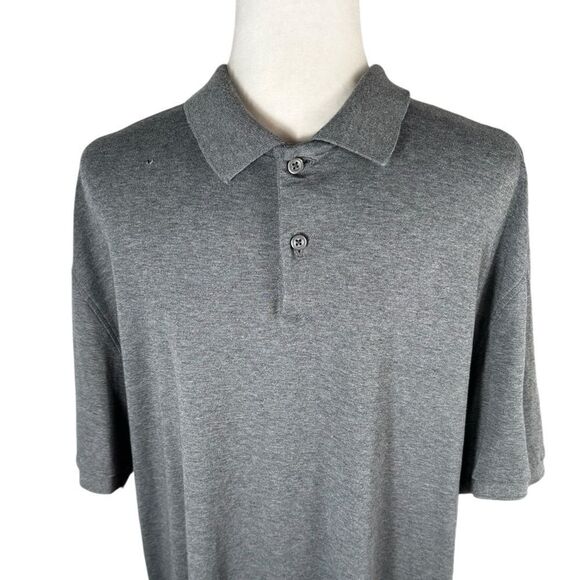 Banana Republic Men’s Grey Luxury Touch Short Sleeve Polo Shirt - Picture 3 of 7
